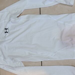Under Armour White Long Sleeve Shirt